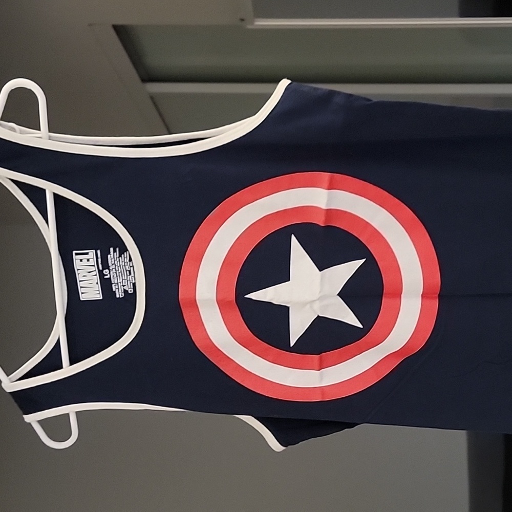 Mens large Captain America tank top